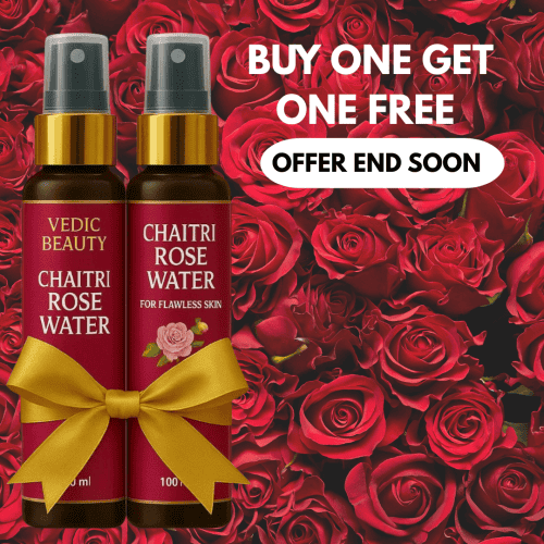 Pure Rose Water (Gulab Jal) - Pack of 2 (Buy 1 Get 1 Combo)