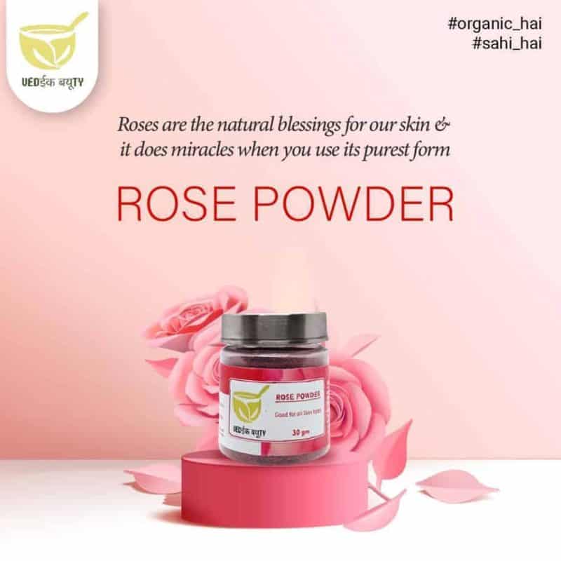 Dried Rose Powder 30gm - Image 2