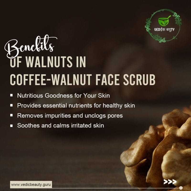 Coffee walnut scrub face wash - Image 4