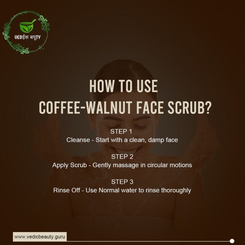 Coffee walnut scrub face wash - Image 6