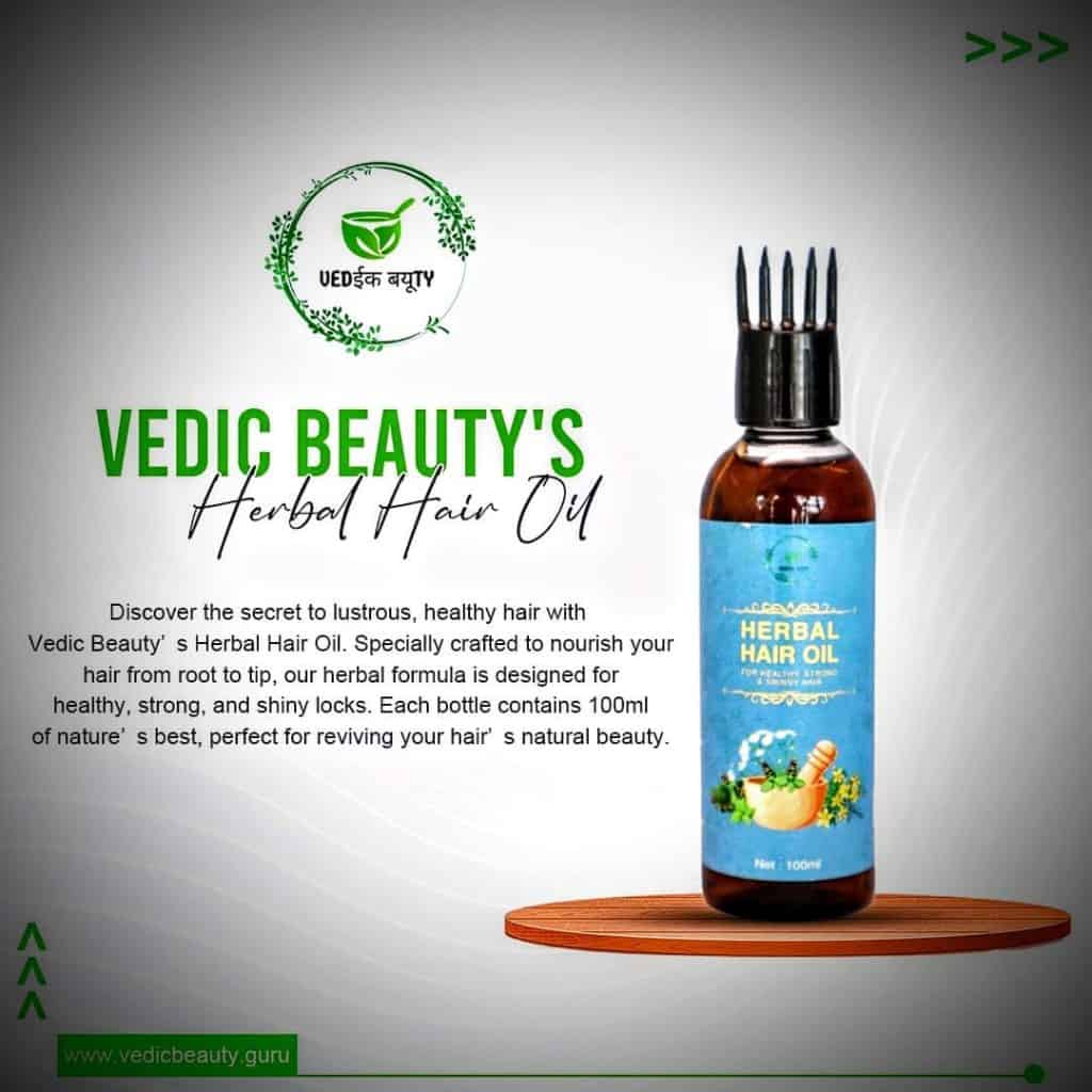 Herbal Hair Oil for Long and Thick Hair 100 ml