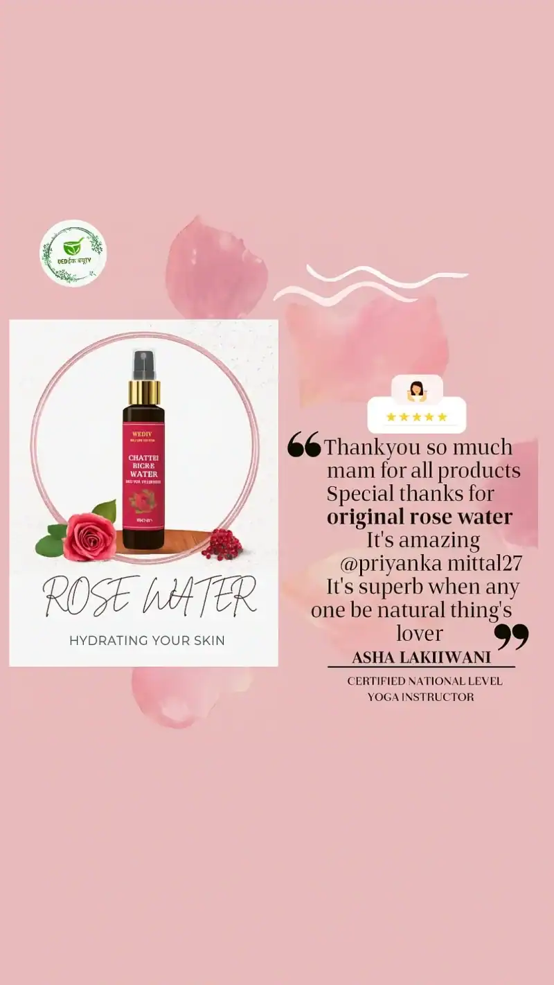 Pure Rose Water (Gulab Jal) | 100ml - Image 8