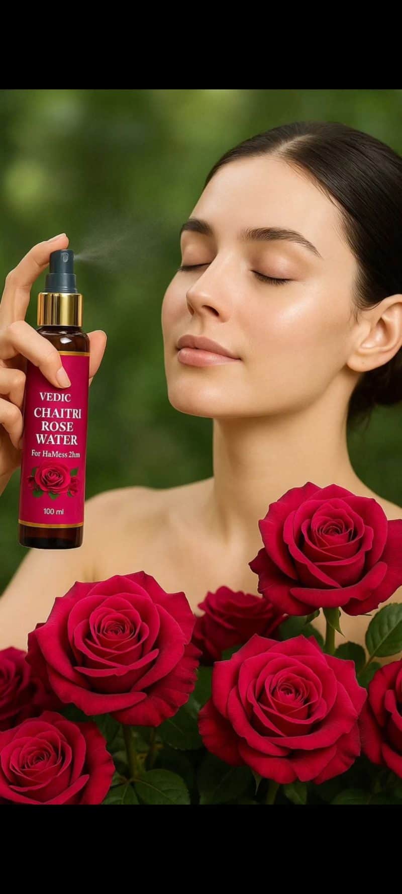 Pure Rose Water (Gulab Jal) | 100ml - Image 2