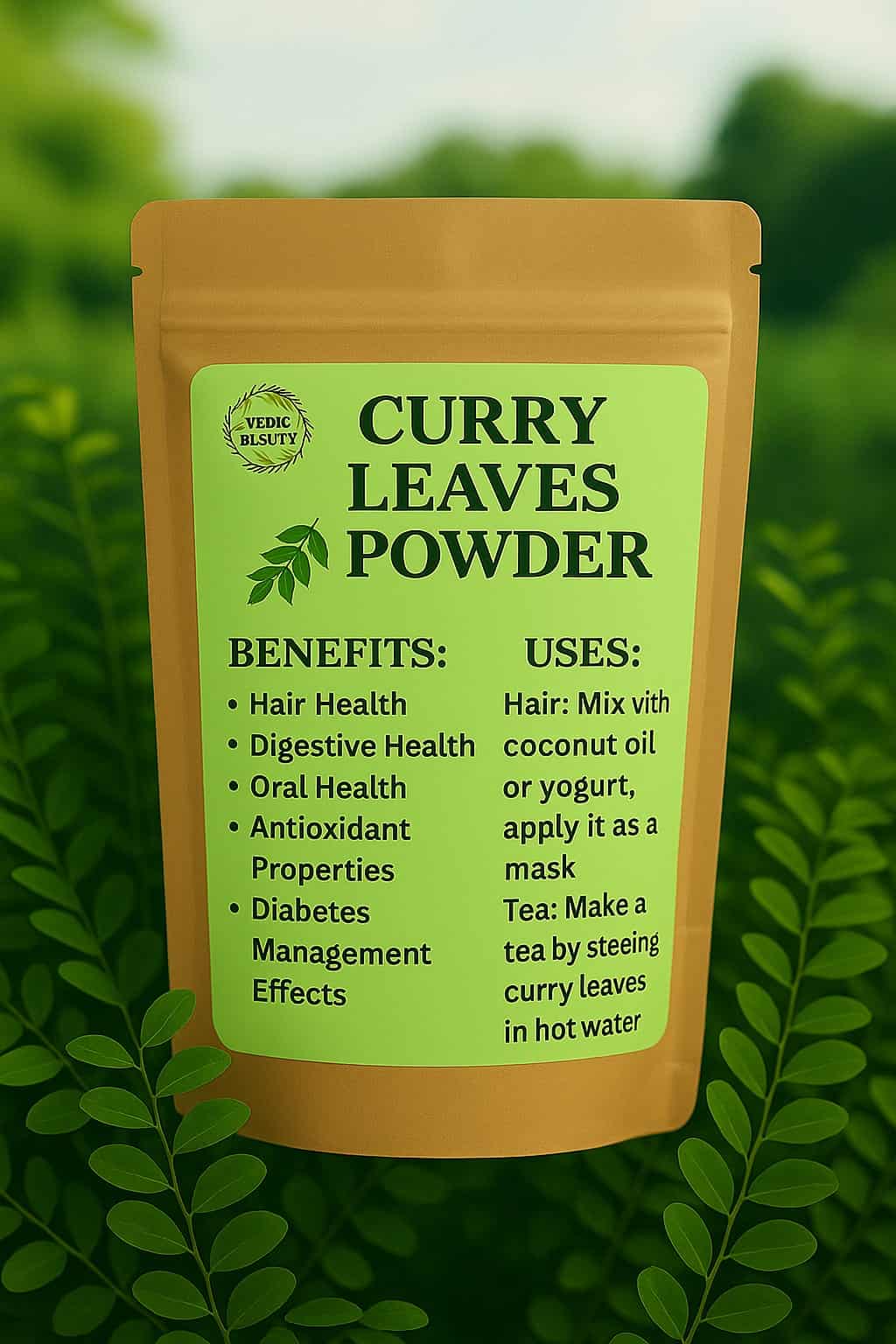 Curry leaf powder (kai patta) 100gm