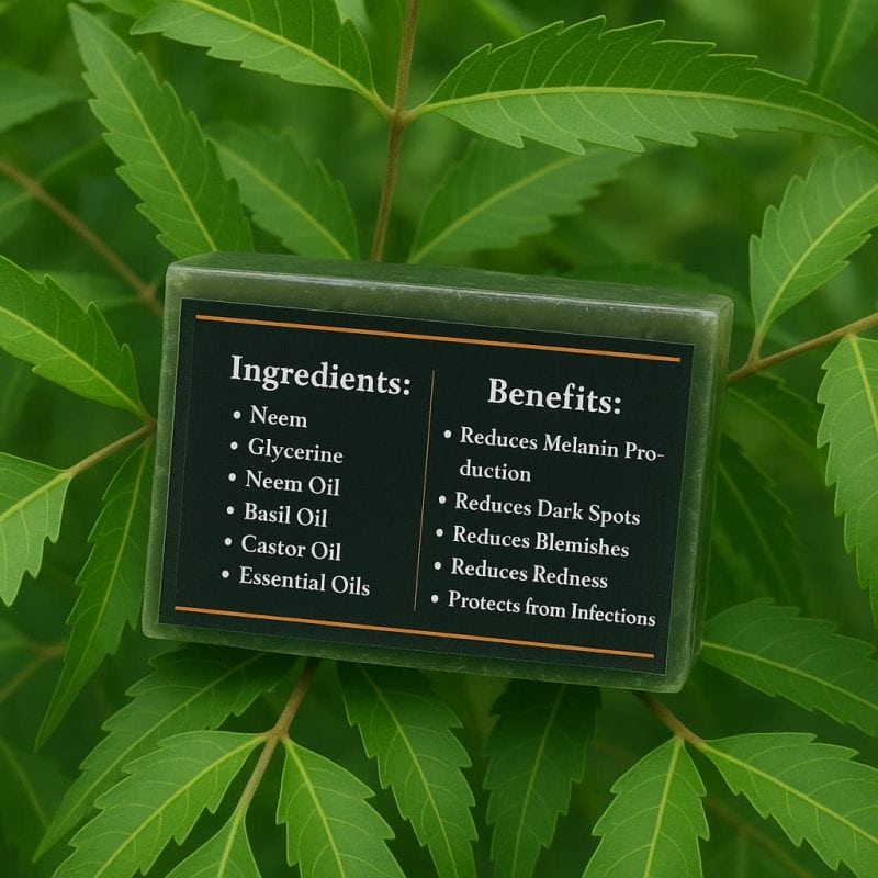 Cold pressed Neem soap - Image 3