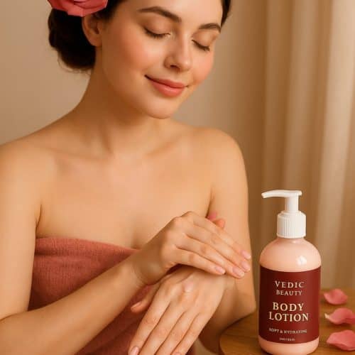 Rose Body Lotion (No more dryness)