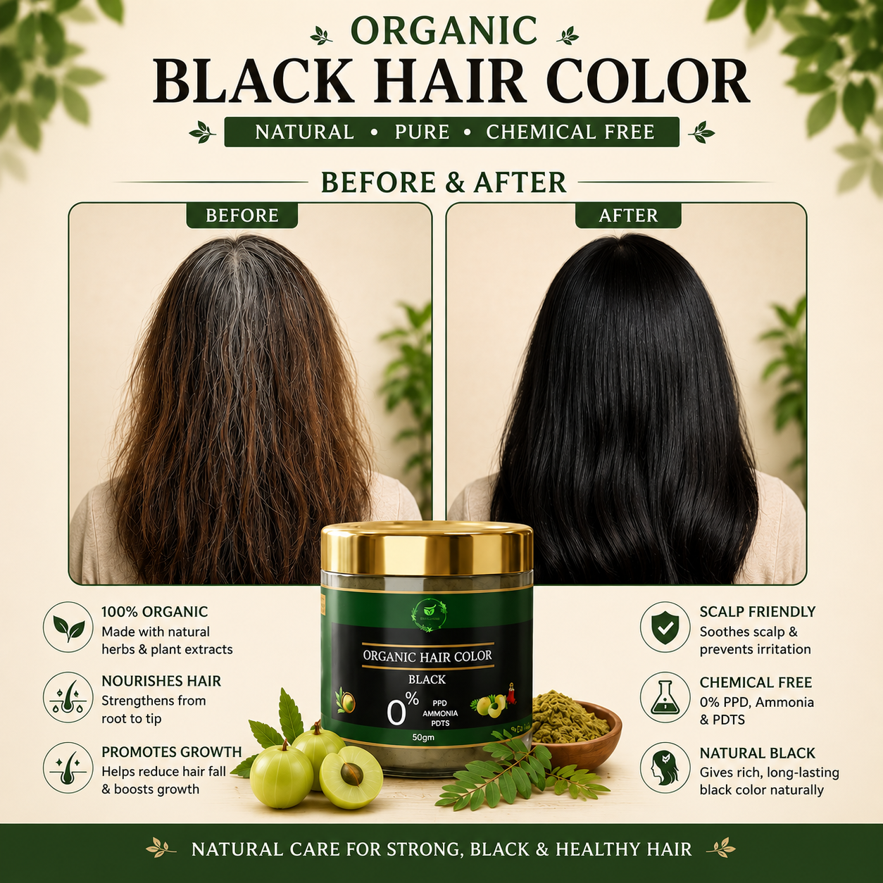 ORGANIC HAIR COLOR 50gm - Image 4