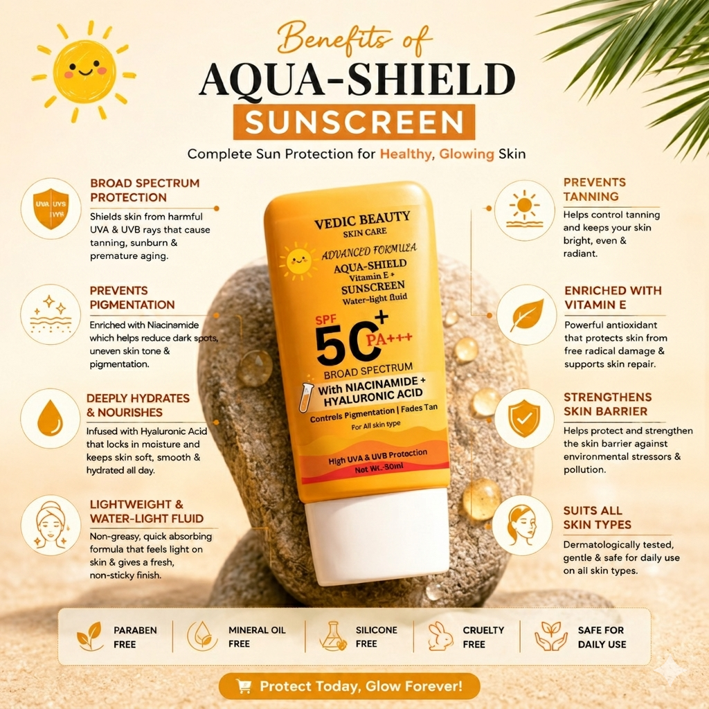 Vedic beauty sunscreen with SPF 50++ - Image 2