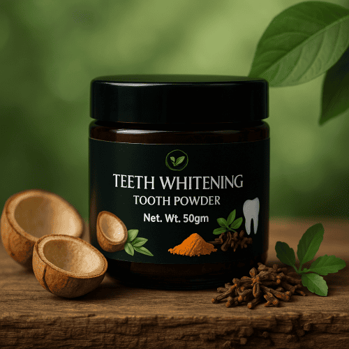 TEETH WHITENING TOOTH POWDER