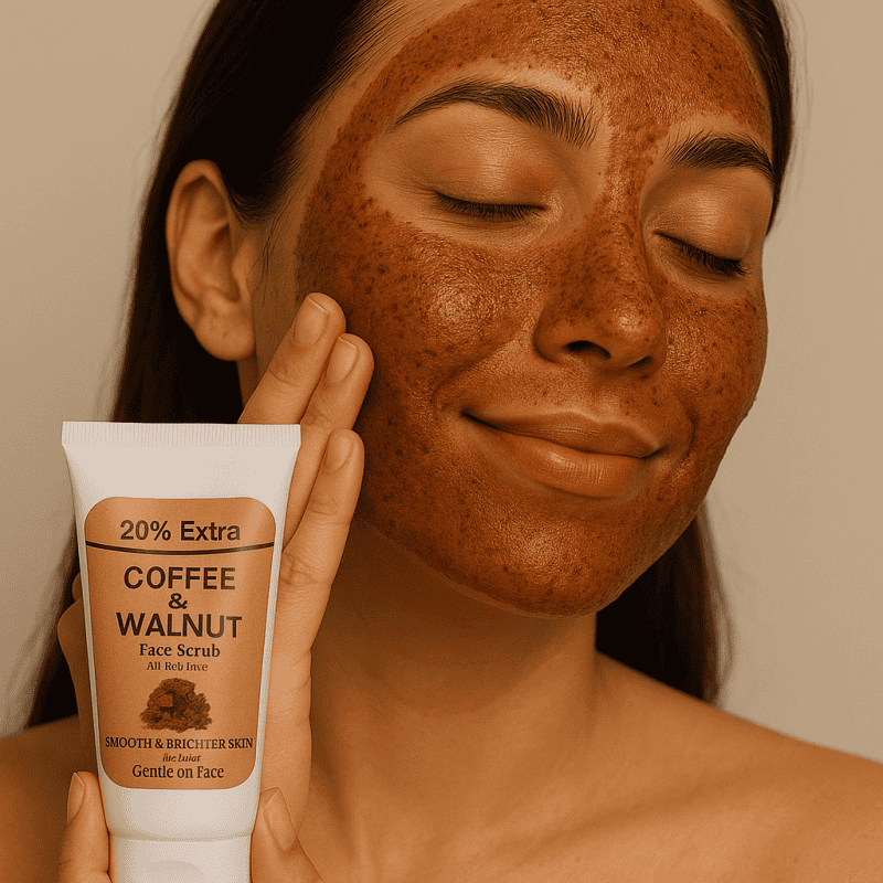 Coffee walnut scrub face wash - Image 2