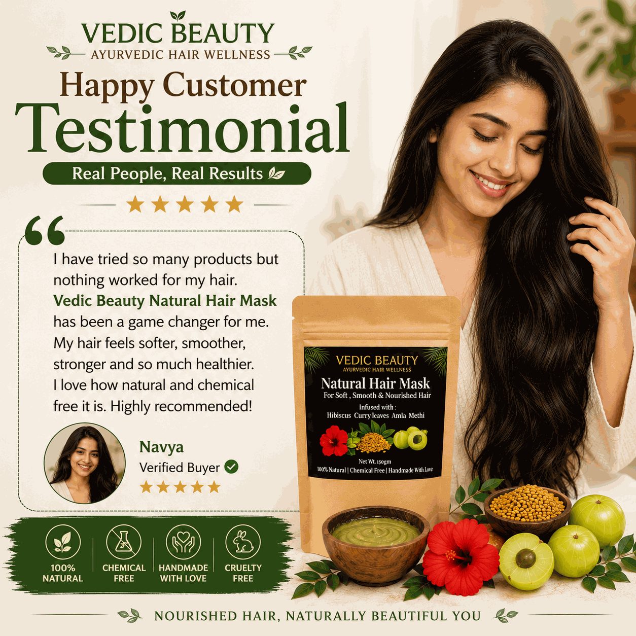 Hair Mask 150gm - Image 7