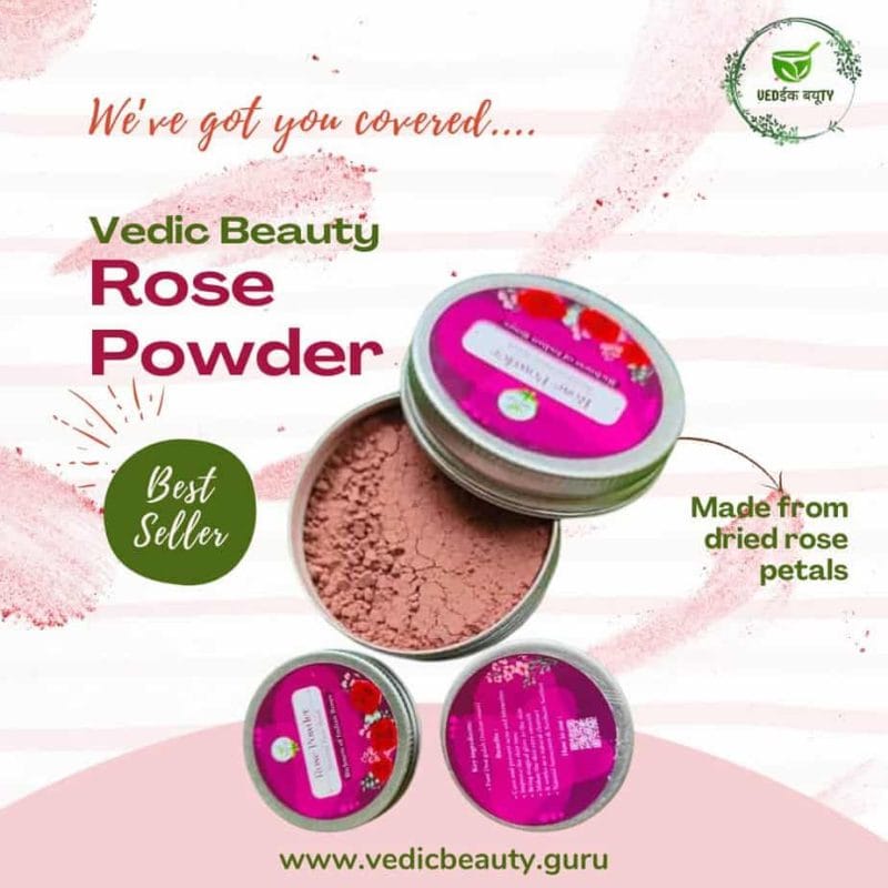 Herbal Rose Powder Trial Pack - Image 6