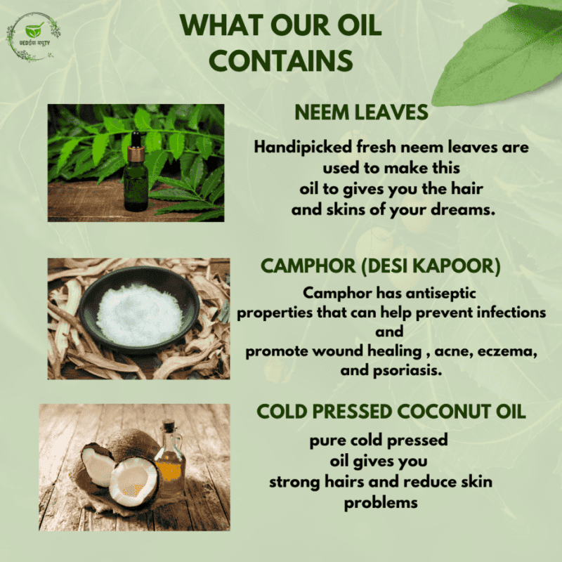 Neem Camphor oil 100ml - Image 5