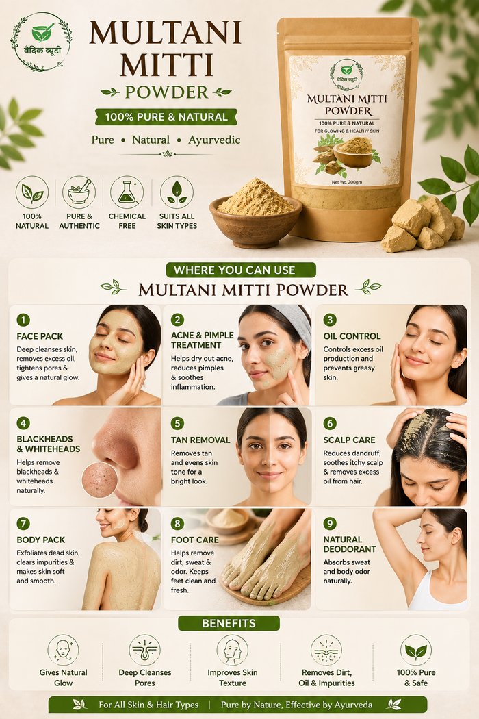 Multani mitti powder 250gm - Image 4