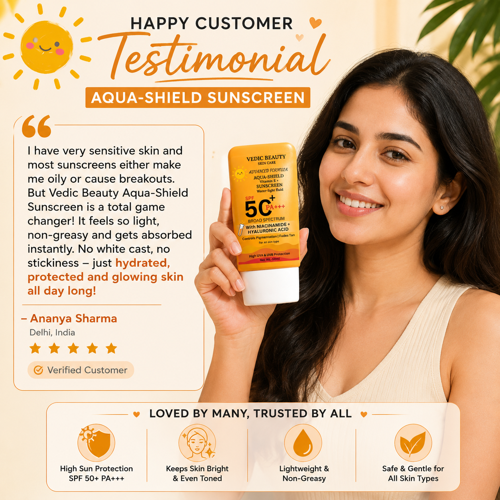 Vedic beauty sunscreen with SPF 50++ - Image 3