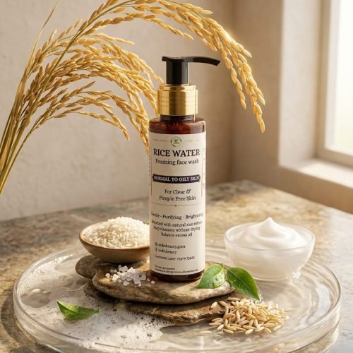 Rice water face wash