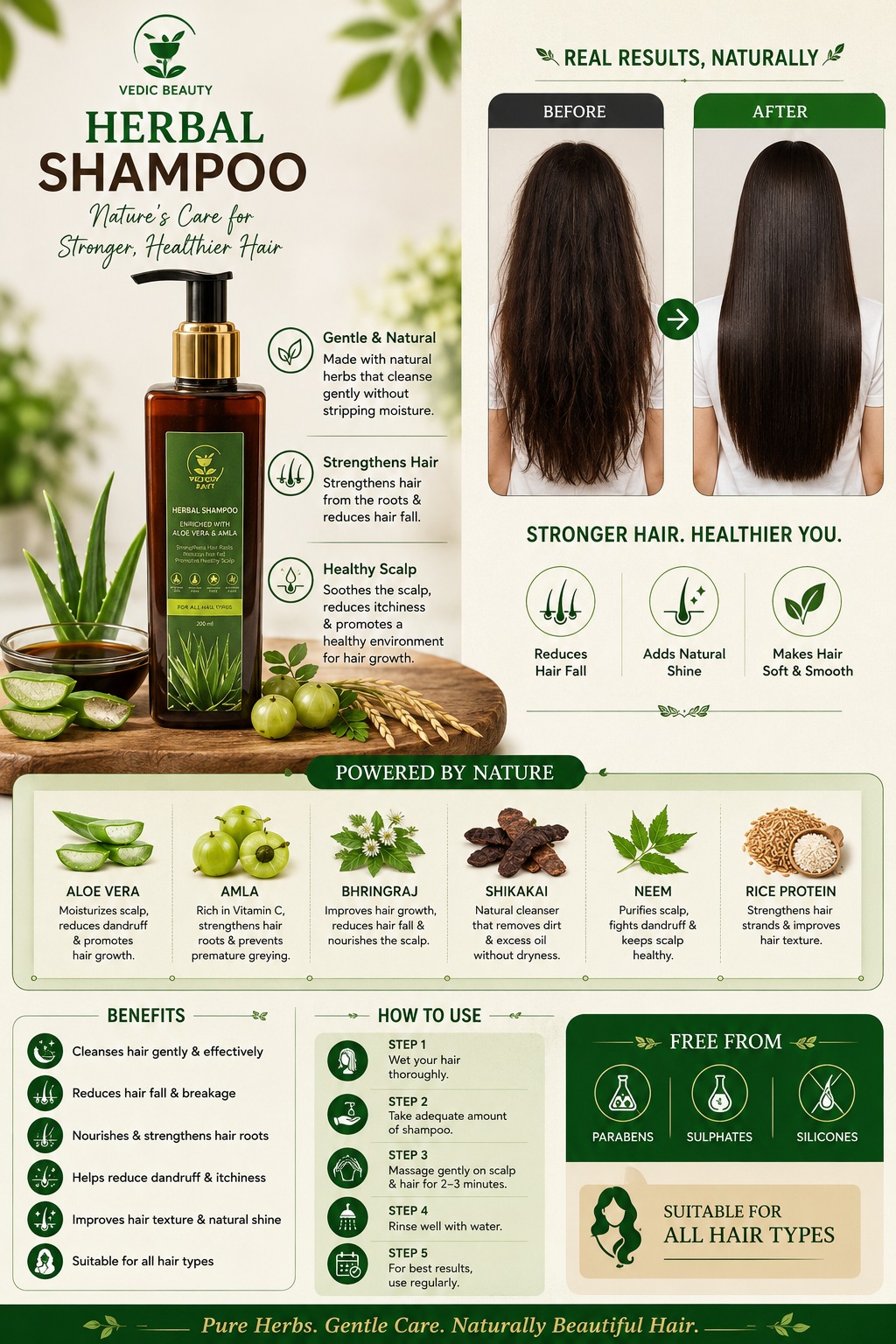 AWLA & ALOEVERA SHAMPOO 200gm - Image 3
