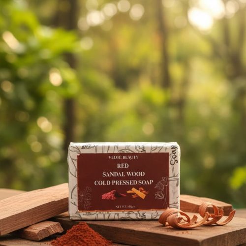 RED SANDAL WOOD SOAP