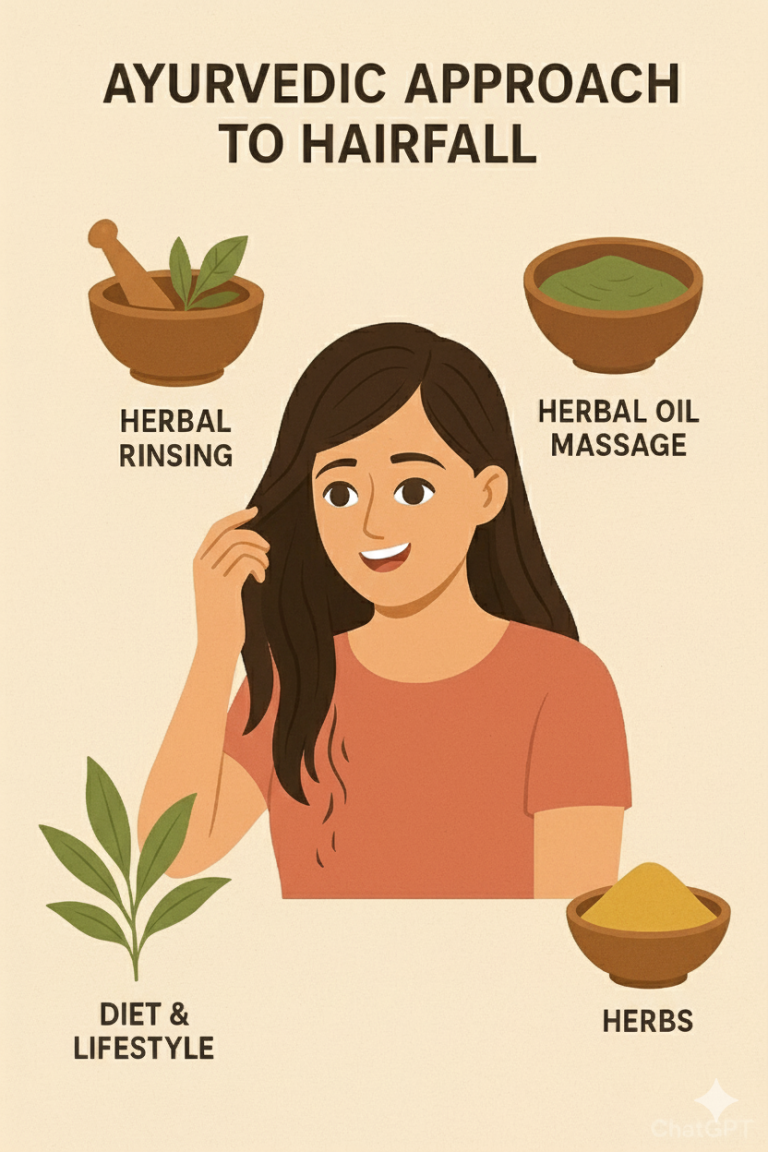 🌿 How to Stop Hair Fall Naturally: The Complete Vedic Beauty Guide ...