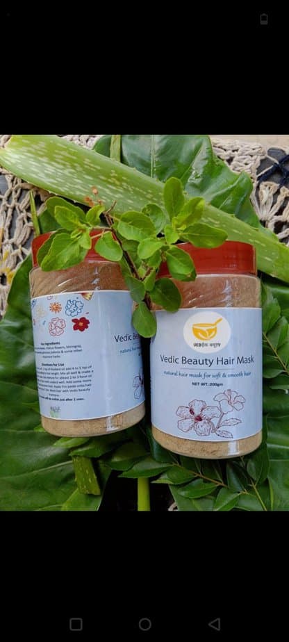 Hair Mask 150gm | Vedic Beauty Herbal Store