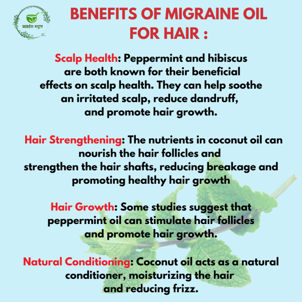 ditch to medicines and injections use vedic beauty migraine oil.... (4)